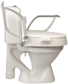 Toilettensitzerhöhung Cloo A mit Armlehnen, höhenverstellbar